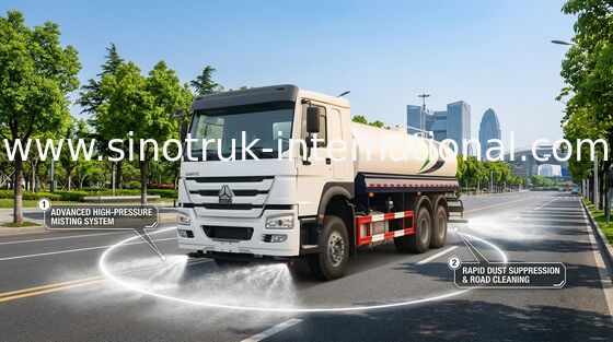 De Vrachtwagens 19CBM voor Weg het Spoelen, Water Vervoerende Vrachtwagens van de drinkbaar Watertanker