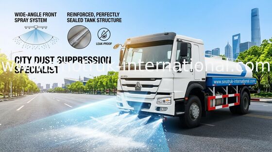 Het Watertankwagen 10CBM van de hoog rendementbouw met 360 Graden Omwentelings