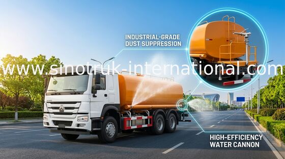 SINOTRUK drinkbaar Watervrachtwagen 25-35CBM WD615.69 336HP LHD 8X4 IFA