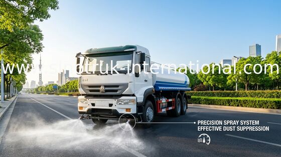 Het Water die van de landschapstechniek Tankwagen SINOTRUK 25CBM ZZ1251M4441W bestrooien