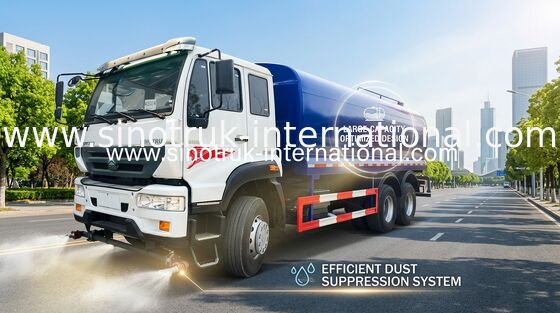 Van de het Waternevel van de landschapstechniek de Vrachtwagen SINOTRUK 16CBM ZZ1251M4441W