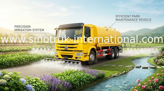 Interne Anticorrosieve Watertankwagen, de Vrachtwagens 21-25CBM van het Watervervoer
