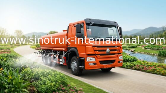 De groene van het de Tankwagen Drinkwater van het Water Dragende Water Vrachtwagen 95km/h