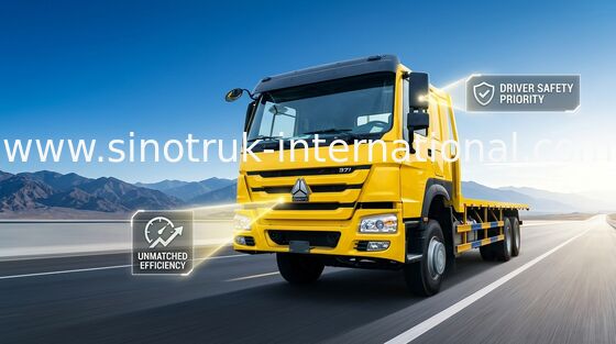 LHD ZZ1257S4641W 371HP 7.65m de Lange Vrachtwagen van de Bedlading