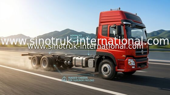 De Ladingsvrachtwagen van SINOTRUK HOWO, Van Truck 25 Ton 6X2 van LHD Euro2 290HP voor Logistiek