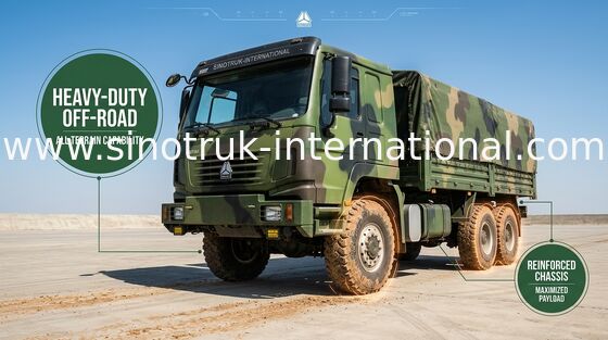 Economische Ladingsvrachtwagen 25 Ton 6X4 van LHD Euro2 290HP met Elektrische Vensterregelgever