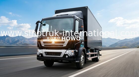 16 Tons Cargo Van Truck SINOTRUK HOWO, de Lichte Vrachtwagens van de Plichtsdoos voor Levering