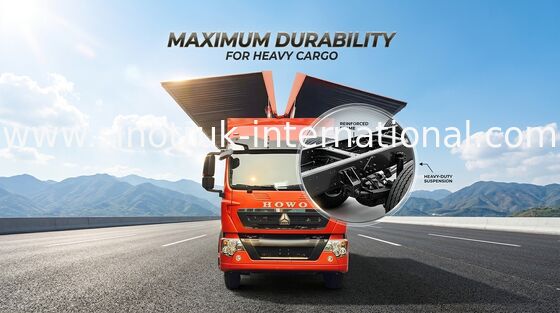 van de de Ladings Grote Lading van 8X4 LHD Wing Van Cargo Truck de Capaciteitsbedrijfsvoertuigen