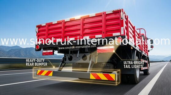 6X2 het Vervoer over zeevrachtwagen SINOTRUK HOWO van Euro2 290HP 25-40 Ton met 3C