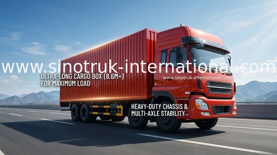 25 van de Ladingston Vrachtwagen 6X2 Van Truck Euro2 290HP, Grote Commerciële Doosvrachtwagens