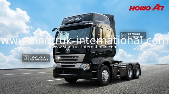 Semi de Aanhangwagena7 Hoofdtractor van SINOTRUK HOWO met Airconditioner