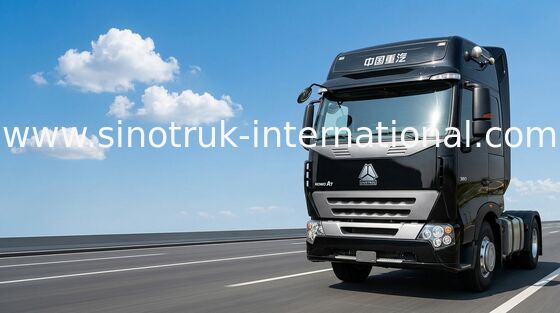 Internationale Tractorvrachtwagen SINOTRUK HOWO A7 LHD 6X4 Euro2 420HP ZZ4257V3247N1B