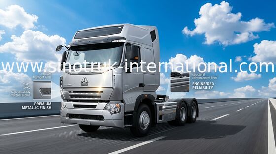Logistiek Bedrijfs6×4 Aandrijvingstype Internationale Vrachtwagentractor voor Semi Aanhangwagen