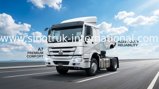 Tractorvrachtwagen SINOTRUK HOWO LHD 4X2 Euro2 290HP ZZ4187M3511W