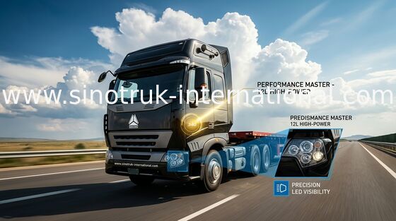 De Tractorvrachtwagen RHD 6X4 Euro2 380HP ZZ4257N3247N1B van SINOTRUK HOWO A7