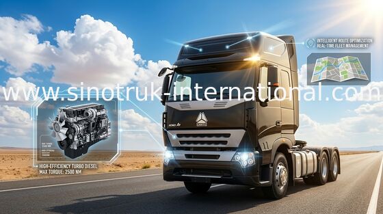 6X4 de Vrachtwagen van de de Tractorstortplaats van Euro2 380HP SINOTRUK HOWO A7 LHD ZZ4257N3247N1B