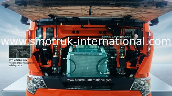 Hoofd van de de Tractorvrachtwagen van de Sinotrukdieselmotor het Internationale voor Bouwwerf