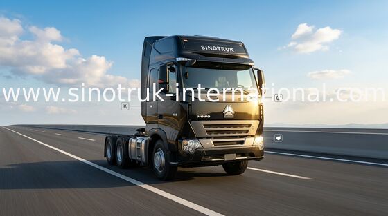 Grote de Tractor Hoofdvrachtwagen van de Ladingscapaciteit LHD 6X4 HOWO met Airconditioner