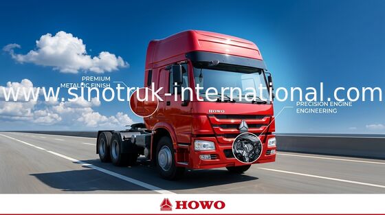 De Tractorvrachtwagen RHD 6X4 Euro2 420HP ZZ4257V3241W van SINOTRUK HOWO
