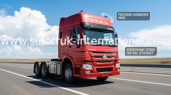 Tractorvrachtwagen SINOTRUK HOWO LHD 6X4 Euro2 380HP ZZ4257S3241V