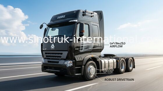 Professionele 70 - 100 van de de Stortplaatston Vrachtwagen van SINOTRUK HOWO A7 voor Mijnbouwgebied