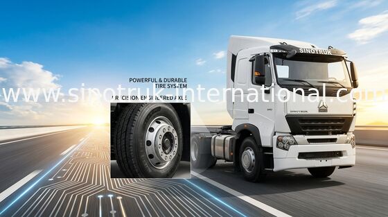 De Tractorvrachtwagen LHD 4X2 Euro2 336HP ZZ4187N3517N1B van SINOTRUK HOWO A7