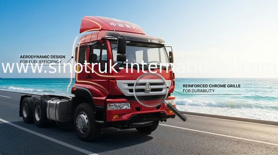 SINOTRUK de gouden Vrachtwagen 6X4 Euro2 336HP 25Tons ZZ4251N3241W van de Prinstractor