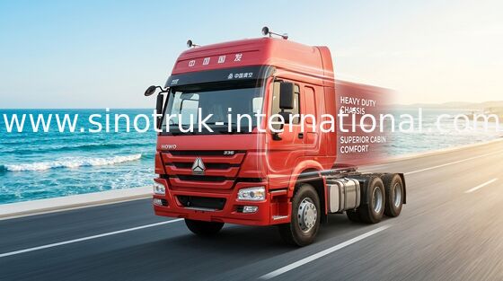 Tractorvrachtwagen SINOTRUK HOWO LHD 6X4 Euro2 290HP ZZ4257M3241V