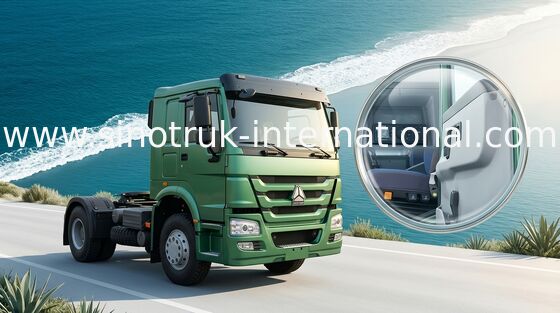 De Tractorvrachtwagen LHD 4X2 Euro2 290HP ZZ4187M3511V van SINOTRUK HOWO