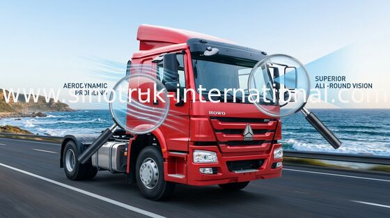Tractorvrachtwagen SINOTRUK HOWO LHD 4X2 Euro2 336HP ZZ4187N3511V