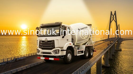 Van de de Concrete Mixervrachtwagen van HOWO SINOTRUK het Hoge rendement 10CBM 380HP 6X4 LHD
