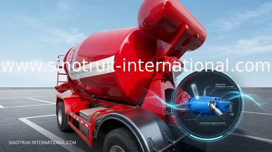De Concrete Mixervrachtwagen 371HP van LHD 8X4 SINOTRUK HOWO