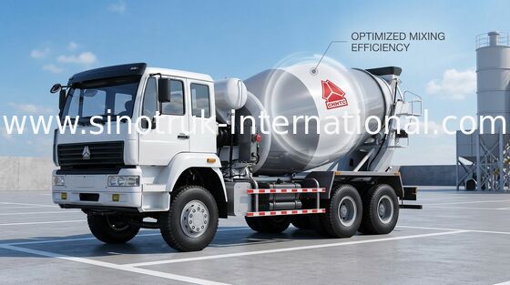 De duurzame Industriële Concrete Hoge Lopende Efficiency van het Mixervoertuig 8×4