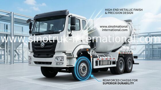 Industriële Concrete het Mengen zich Vrachtwagen voor Weg het Herstellen/de Mixer van de Cementvrachtwagen