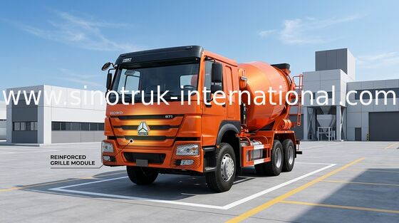 de Concrete Mixervrachtwagen 371HP 10CBM LHD 6x4 van 102km/H SINOTRUK HOWO