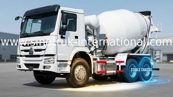 De Concrete Mixervrachtwagen 10CBM 336HP 6X4 LHD ZZ5257GJBN3841W van SINOTRUK HOWO