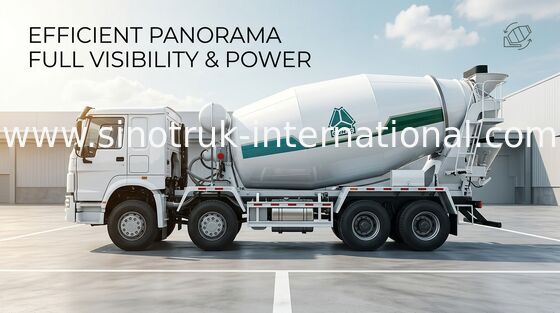 De Concrete Mixervrachtwagen 14CBM 371HP 8X4 LHD ZZ5317GJBN3261W van SINOTRUK HOWO