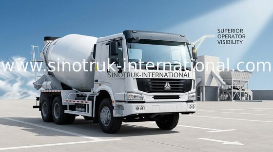 Concrete Mixervrachtwagen SINOTRUK HOWO 12CBM 336HP 6X4 LHD ZZ1257N4048W