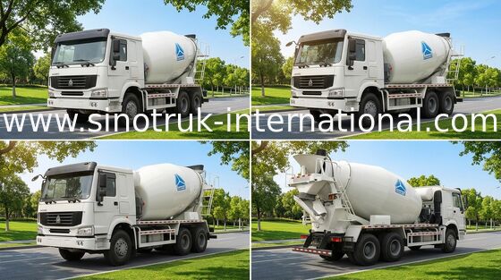 Concrete Mixervrachtwagen SINOTRUK HOWO 12CBM 336HP 6X4 RHD ZZ5257GJBN4048W