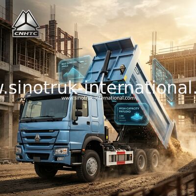 Blauwe U-Through Dumper (20CBM, 6×4, 380 pk): Voordelen voor snelle materiaalontlading
