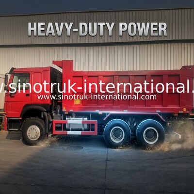 30 - 40 ton RHD Sinotruk Howo Dump Truck 10 wielen