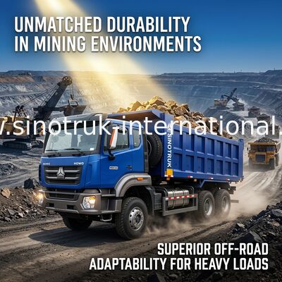 30-40 ton RHD 10 wielen dumptruck SINOTRUK HOWO haohan Voor bouw