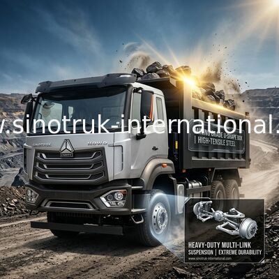 De Cabine Tipper Dump Truck LHD 6X4 400HP Diamond Silver van SINOTRUK HOWO N7