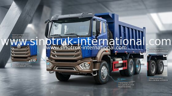 Euro 2 371 pk Howo 6x4 kiepwagen voor de bouw