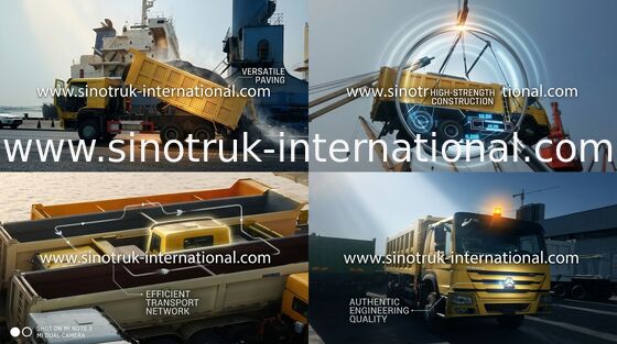 Van de de Capaciteitskipper van RHD Grote de Stortplaatsvrachtwagen met Elektronisch Beheersysteem