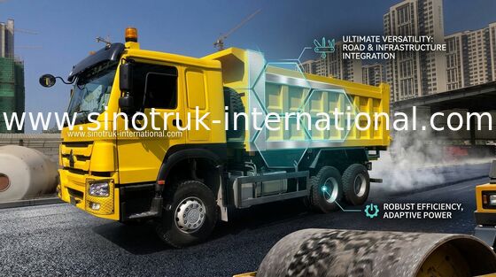 De Stortplaatsvrachtwagen 336HP van Sinotrukhowo 6x4 voor Bouwmijnbouw