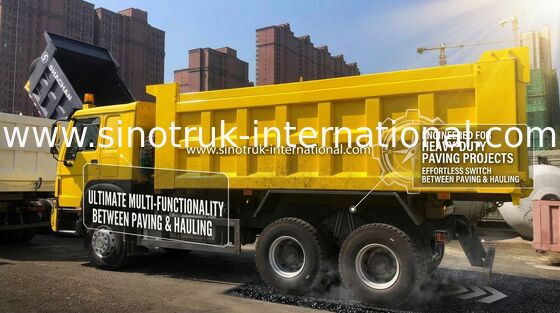 De Mijnbouw van SINOTRUK HOWO 6x4 LHD Tipper Dump Truck 336HP het Gebruiken