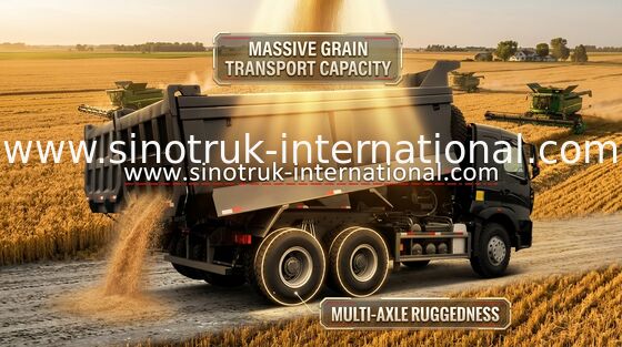 De Stortplaatsvrachtwagen 20CBM 371HP 6X4 LHD van Sinotrukhowo 30 - 40 van de Zware Stortplaatston Vrachtwagen