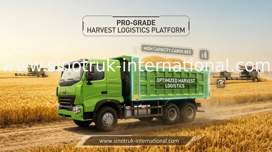 30 - 40 Ton van RHD 10 de Stortplaatsvrachtwagen SINOTRUK HOWO A7 van de Wielenkipper voor Bouw