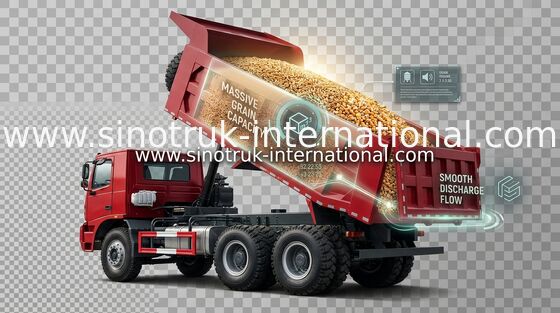 de Vrachtwagen van de de Kippersstortplaats van 371HP 70tons ZZ5707S3840AJ SINOTRUK HOWO, IFA